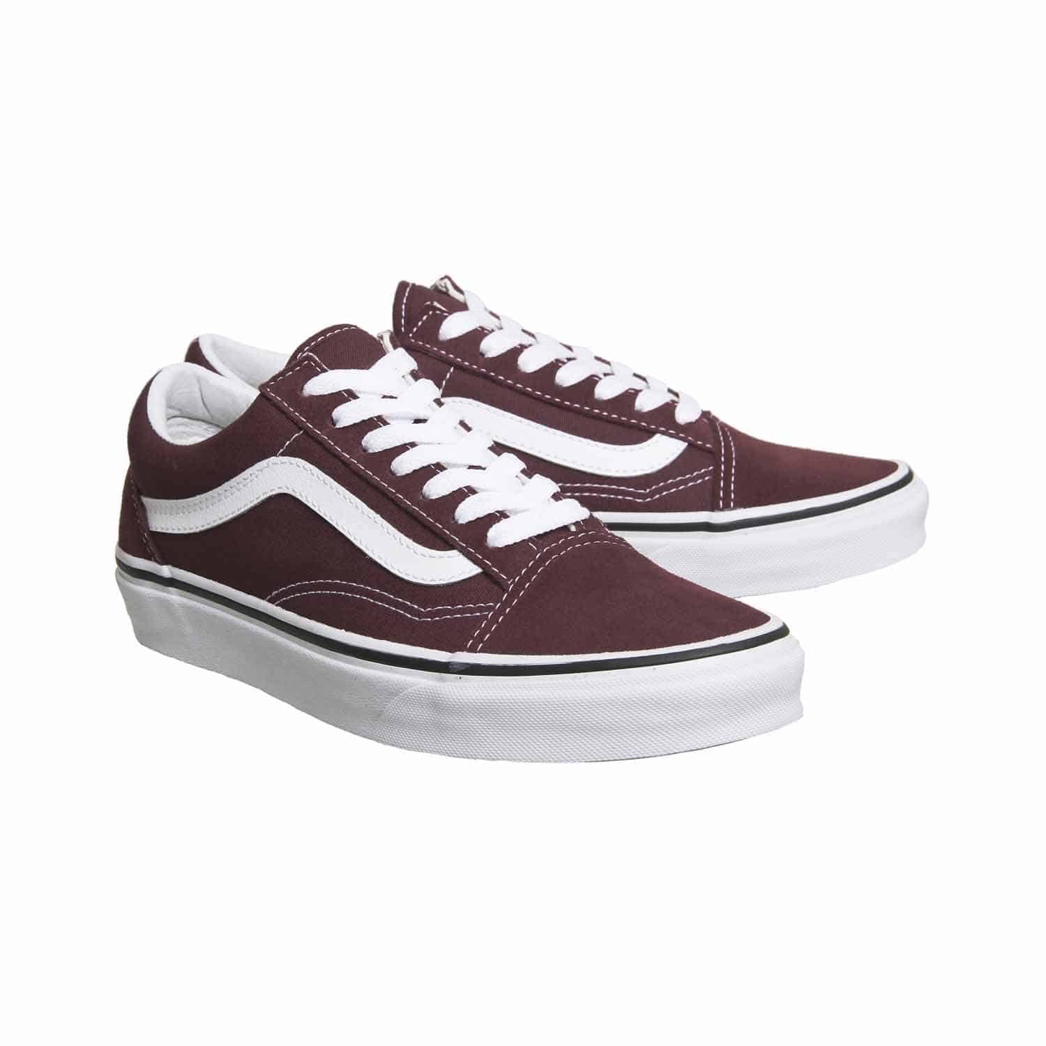 burgundy vans uk