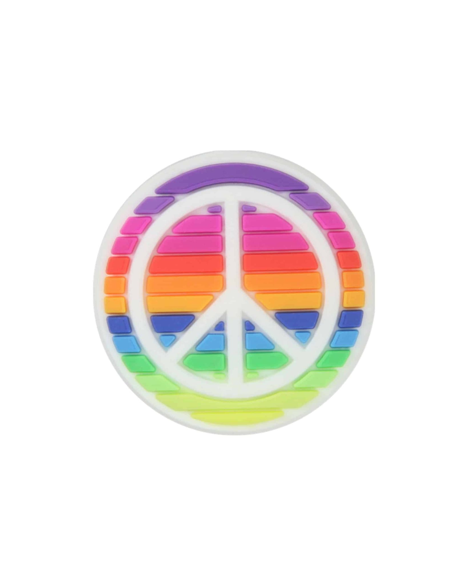 Crocs Rainbow Peace Sign