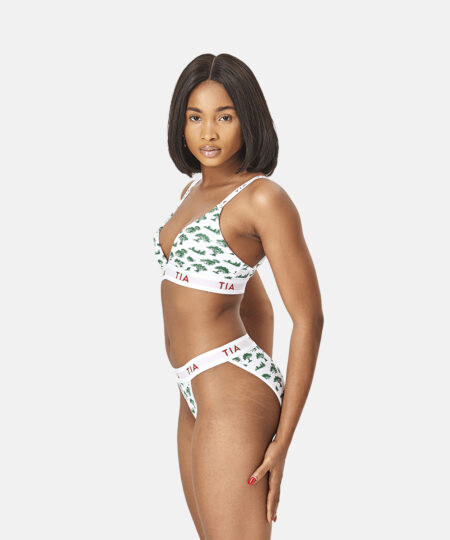 TIA Master Triangle Bralette in Green