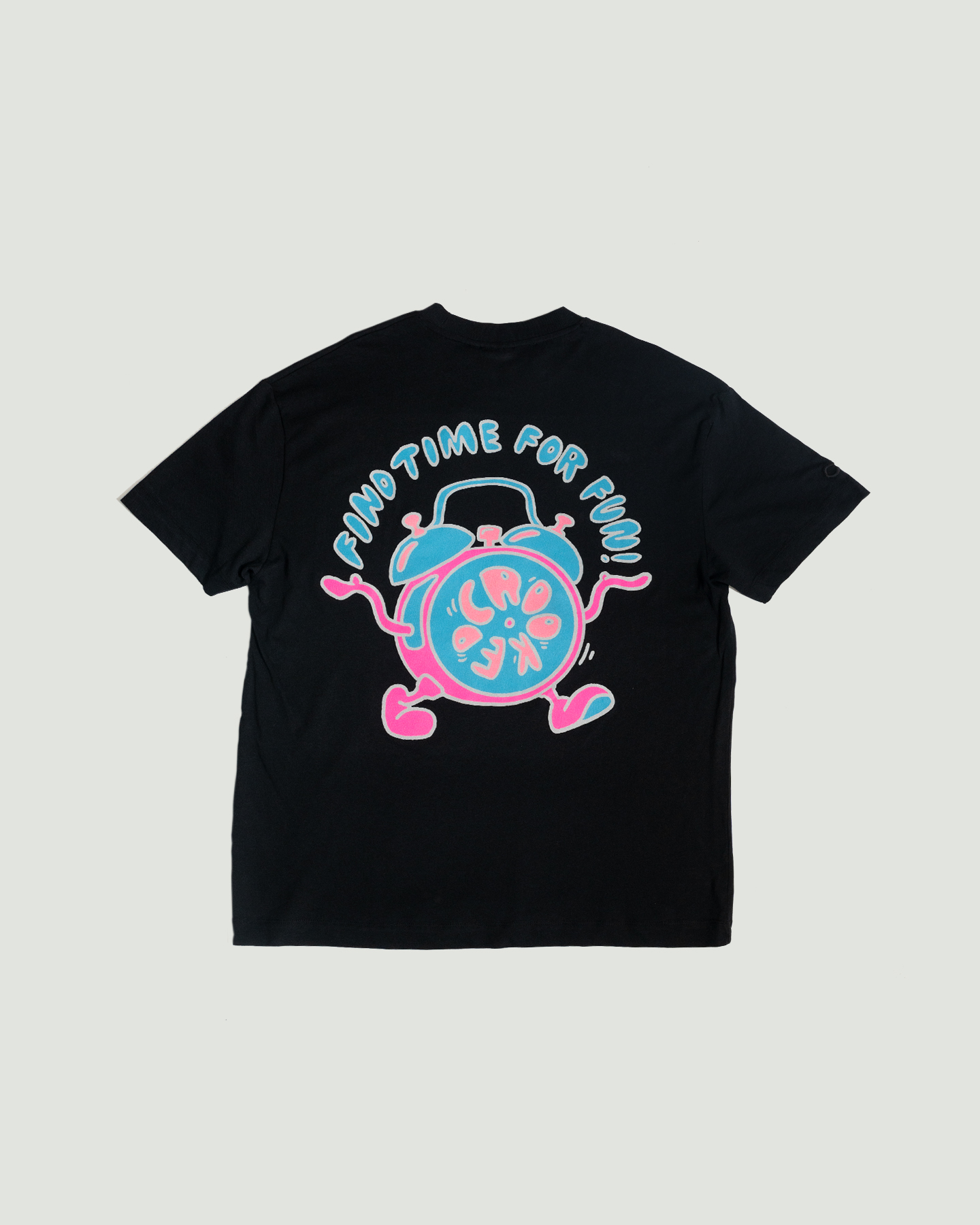 Buy the Garmspot Crooked Tongues T shirt Print in Black on