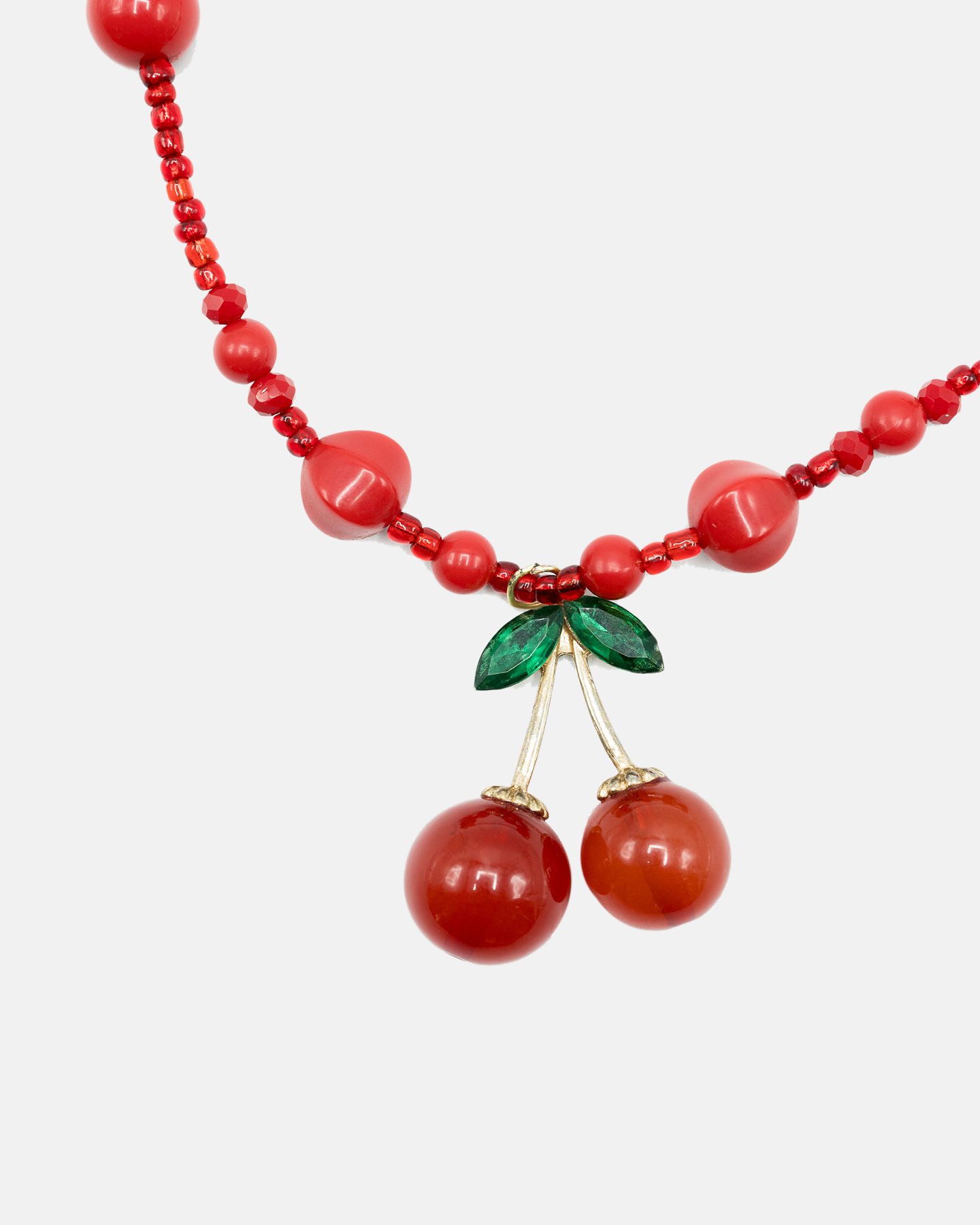 Buy the LUVV by bella LUVV by Bella "Cherry Bomb" Necklace on