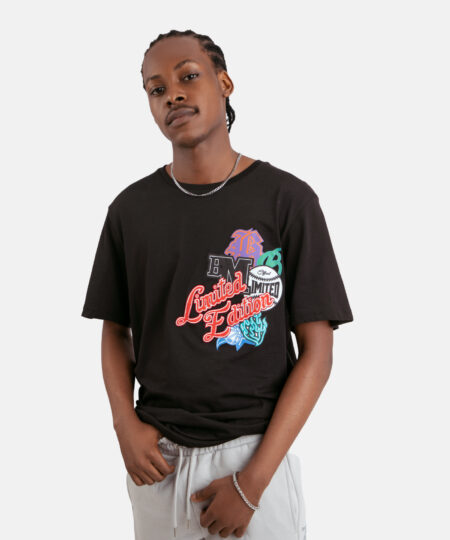Oversized Multi Badge T-shirt