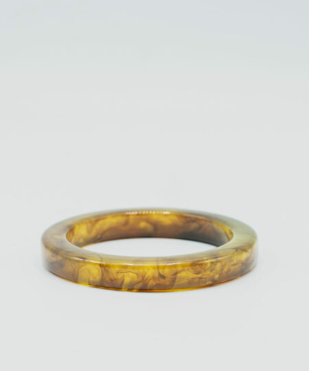 Marble Expresso Chunky Acrylic Bracelet
