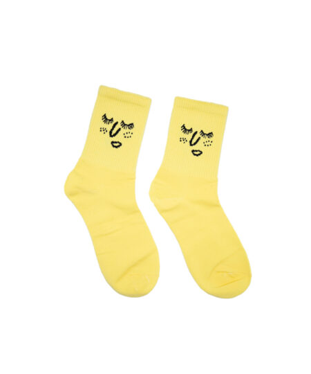 Paq Supply Mood Socks in Yellow