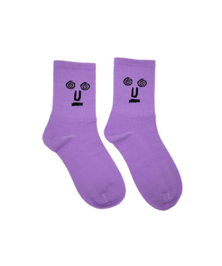 Paq Supply Mood Socks in Purple