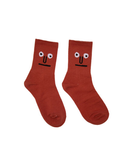 Paq Supply Mood Socks in Burnt Orange