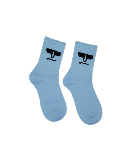 Paq Supply Mood Socks in Sky Blue