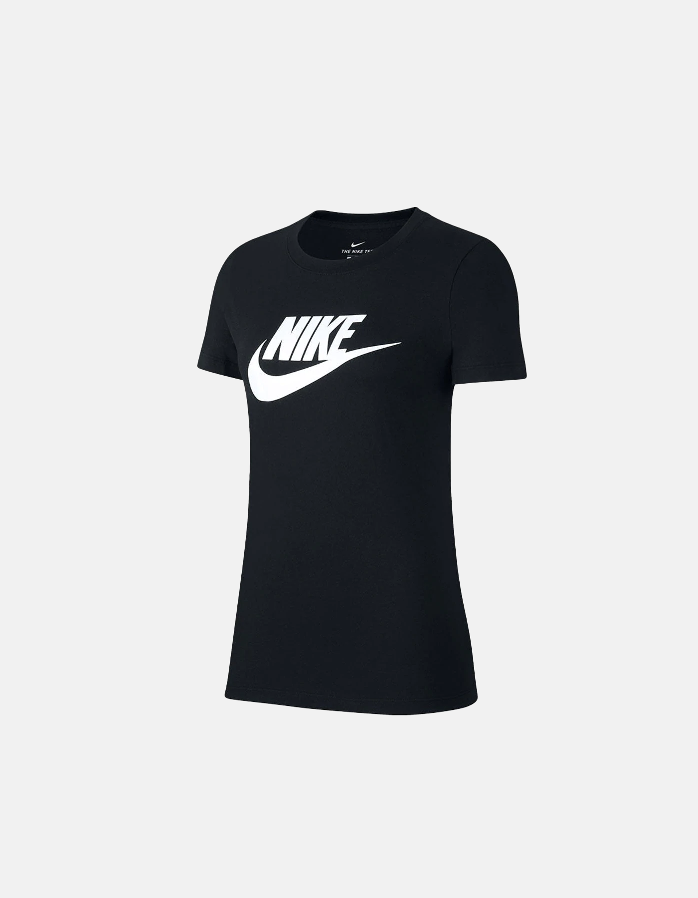 Nike Sport Wear Essential Icon Futura T-shirt in Black/White - Garmspot.com