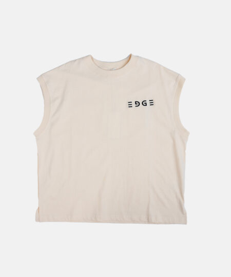 EDGE Tape Vest in Beige