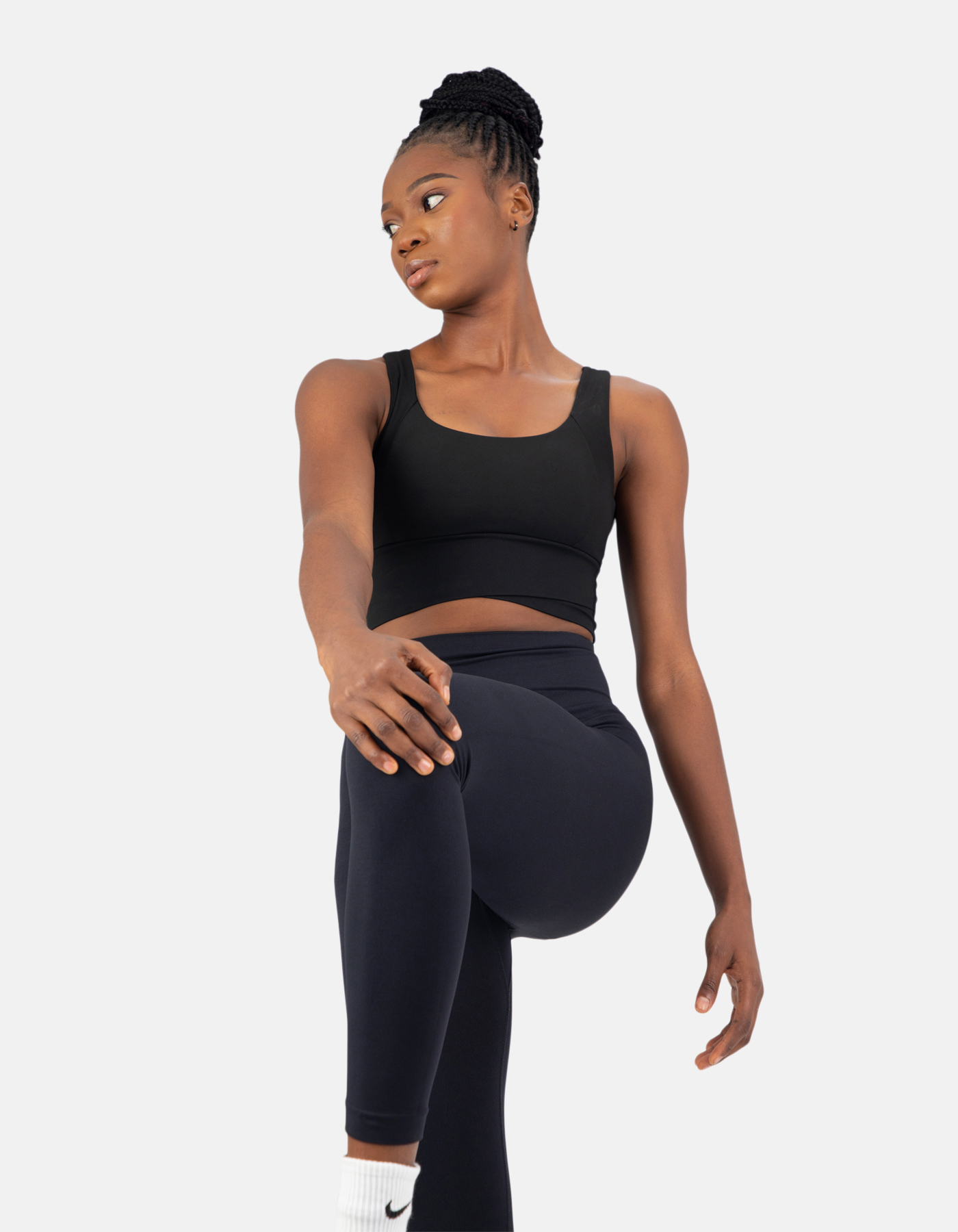 GS Active Mid Support Bra in Black