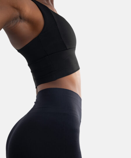 GS Active Mid Support Bra in Black