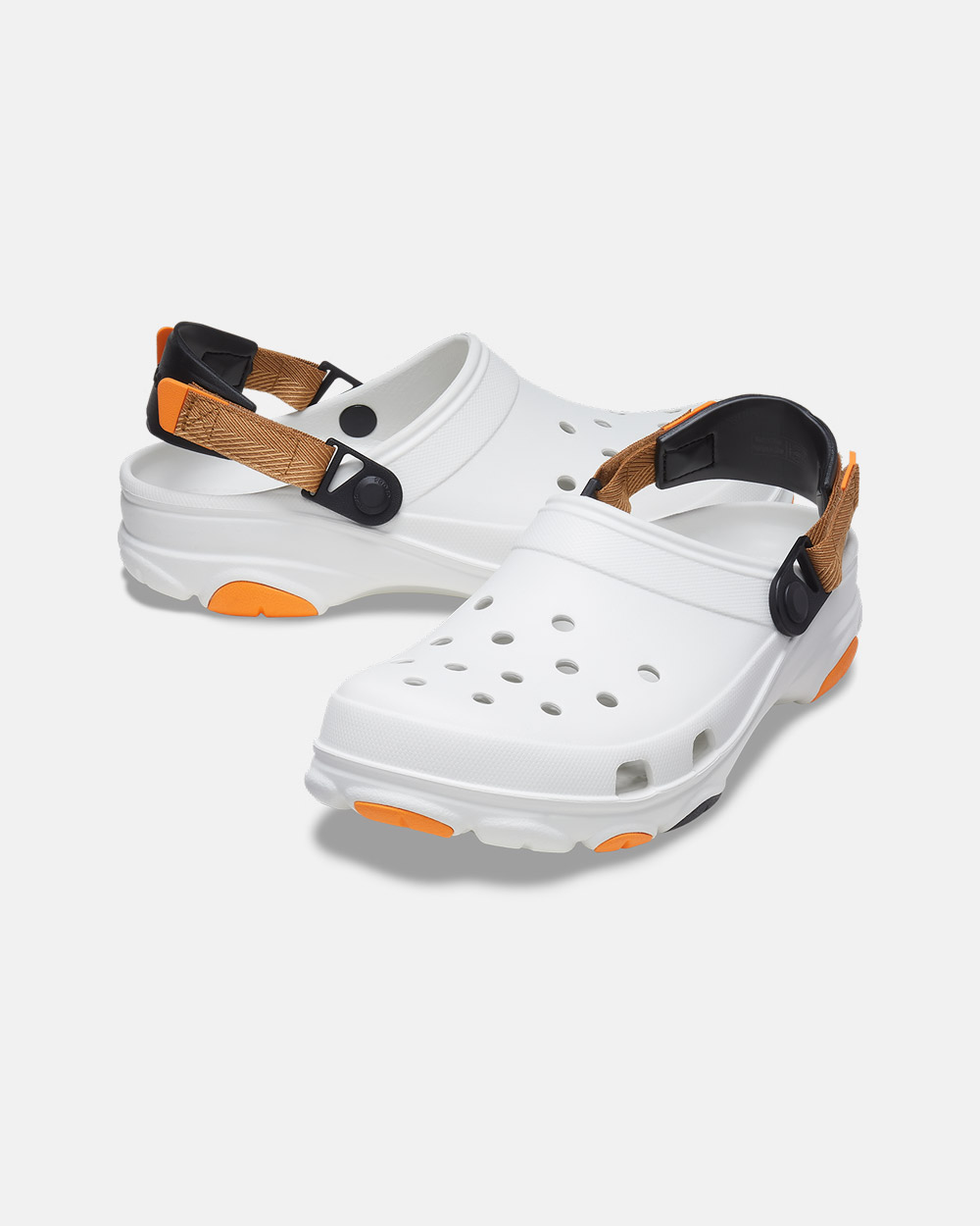 White All Terrain Crocs