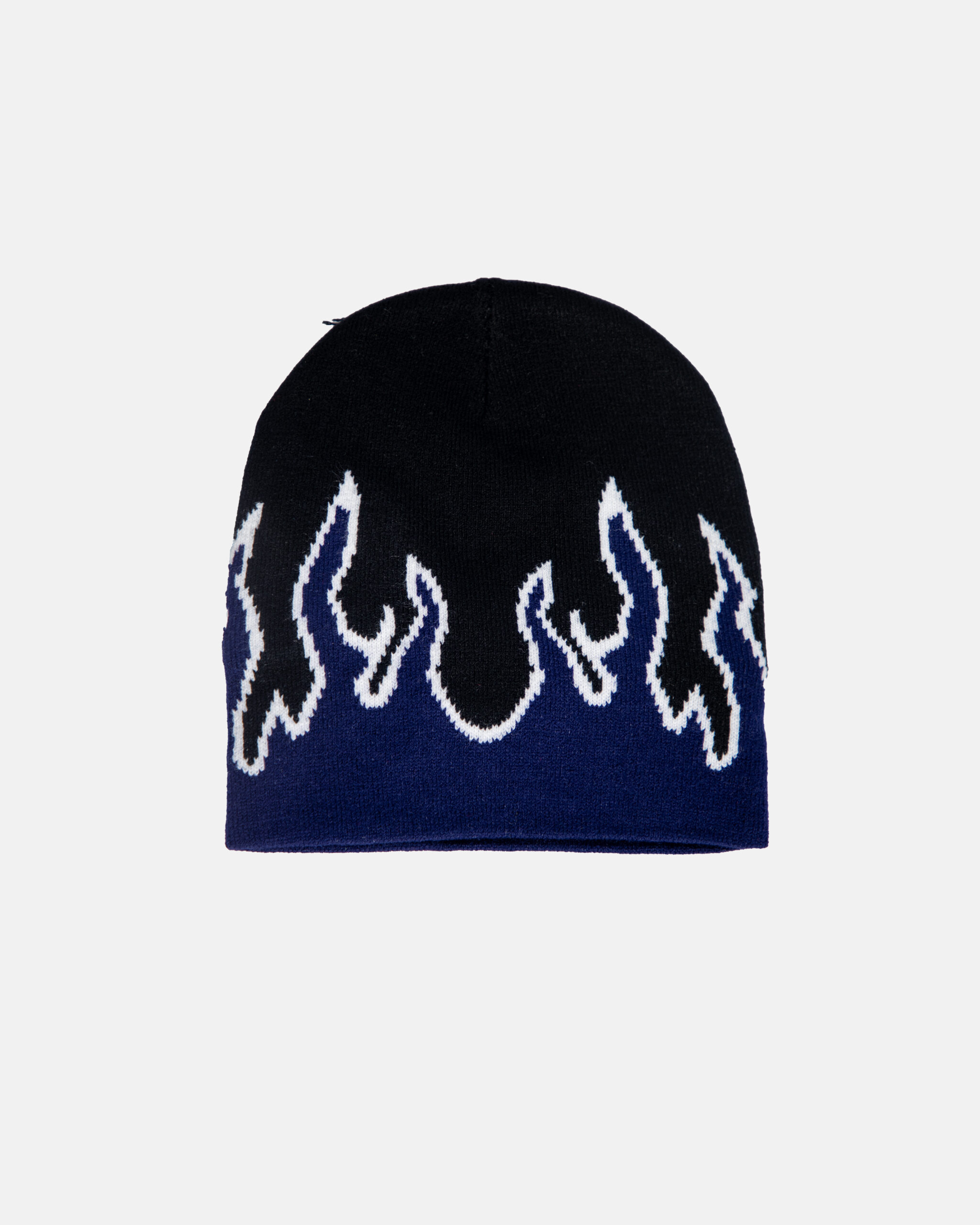 Basai Kasai Beanie in Black and Blue