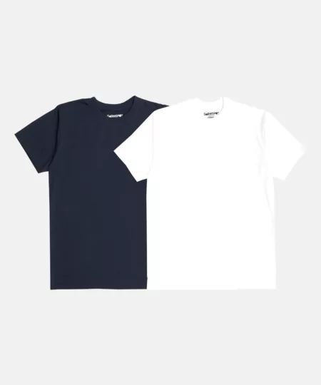 Garmspot pack T-shirt in Navy and White - Multi