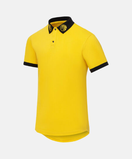 Garmspot.com, Leeagle Premium Polo T-Shirt in Yellow & Black