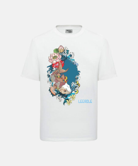 Garmspot.com, Leeagle Aqua Fish Tee in White