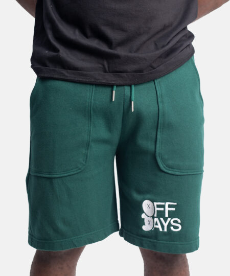 Graffiti  Shorts in Green