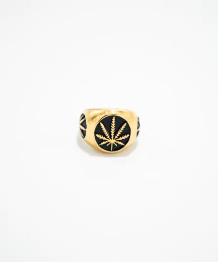 Hemp Leaf Ring