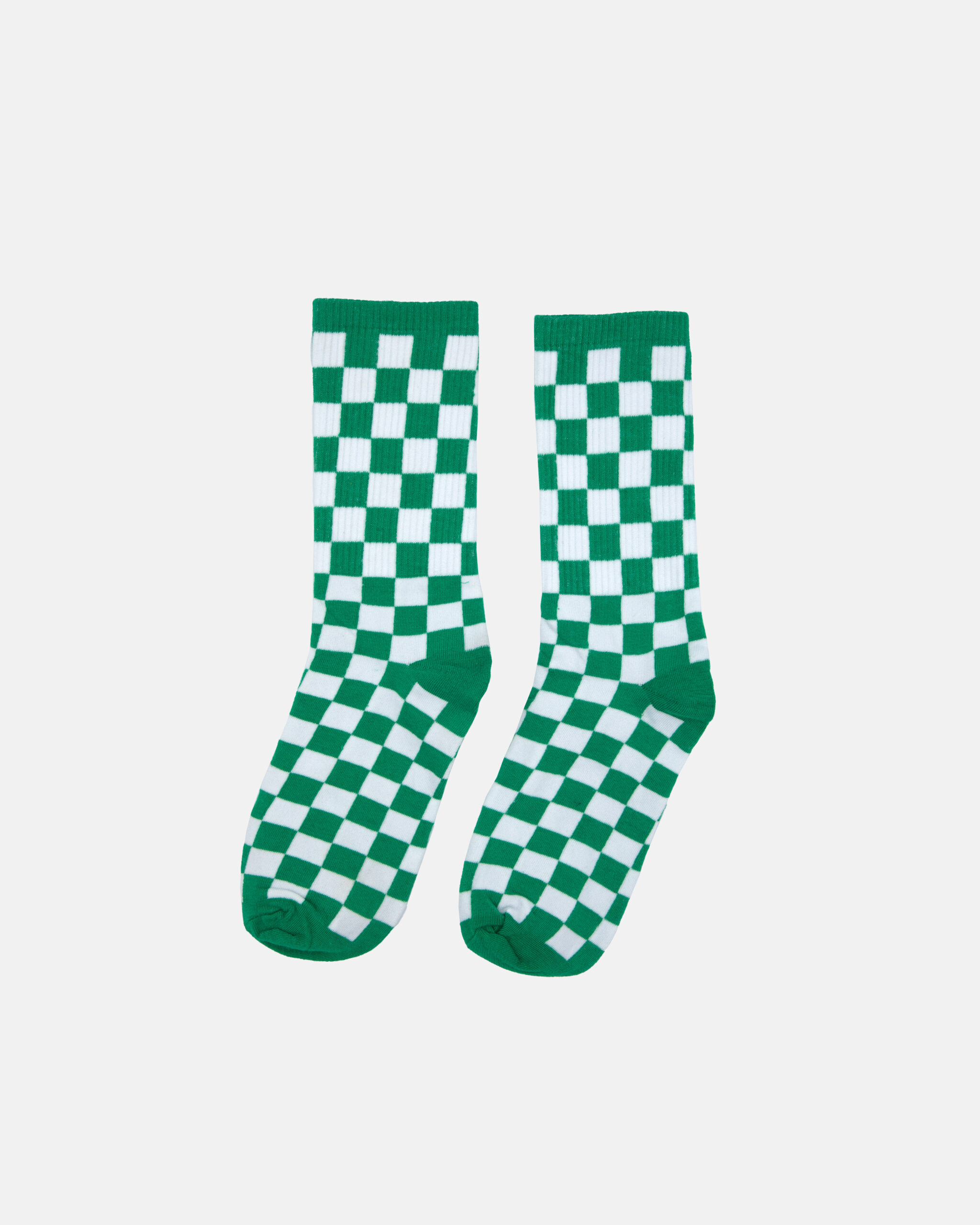 Check Sock in Green