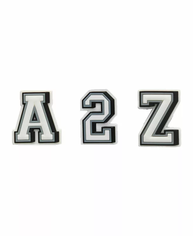 jibbitz-letters & numbers