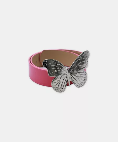 Y2K Butterfly Belt in Pink