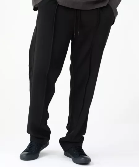 Flare Tailored Pants in Black