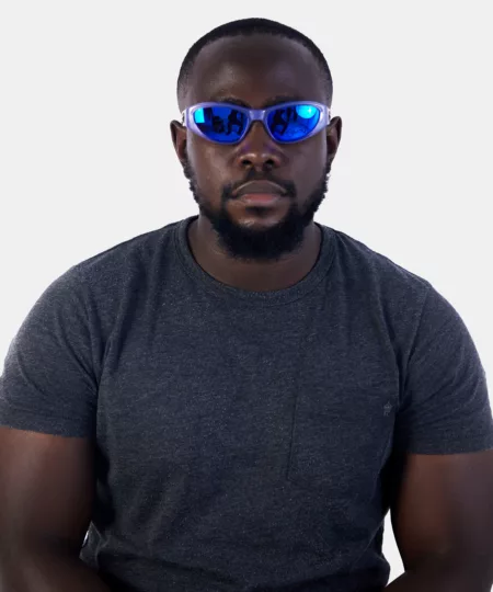 Top Strika Sunglasses in Purple