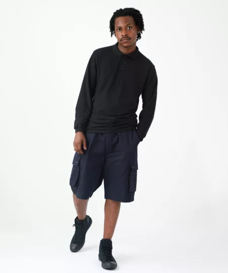 Cargo Short in Navy Blue