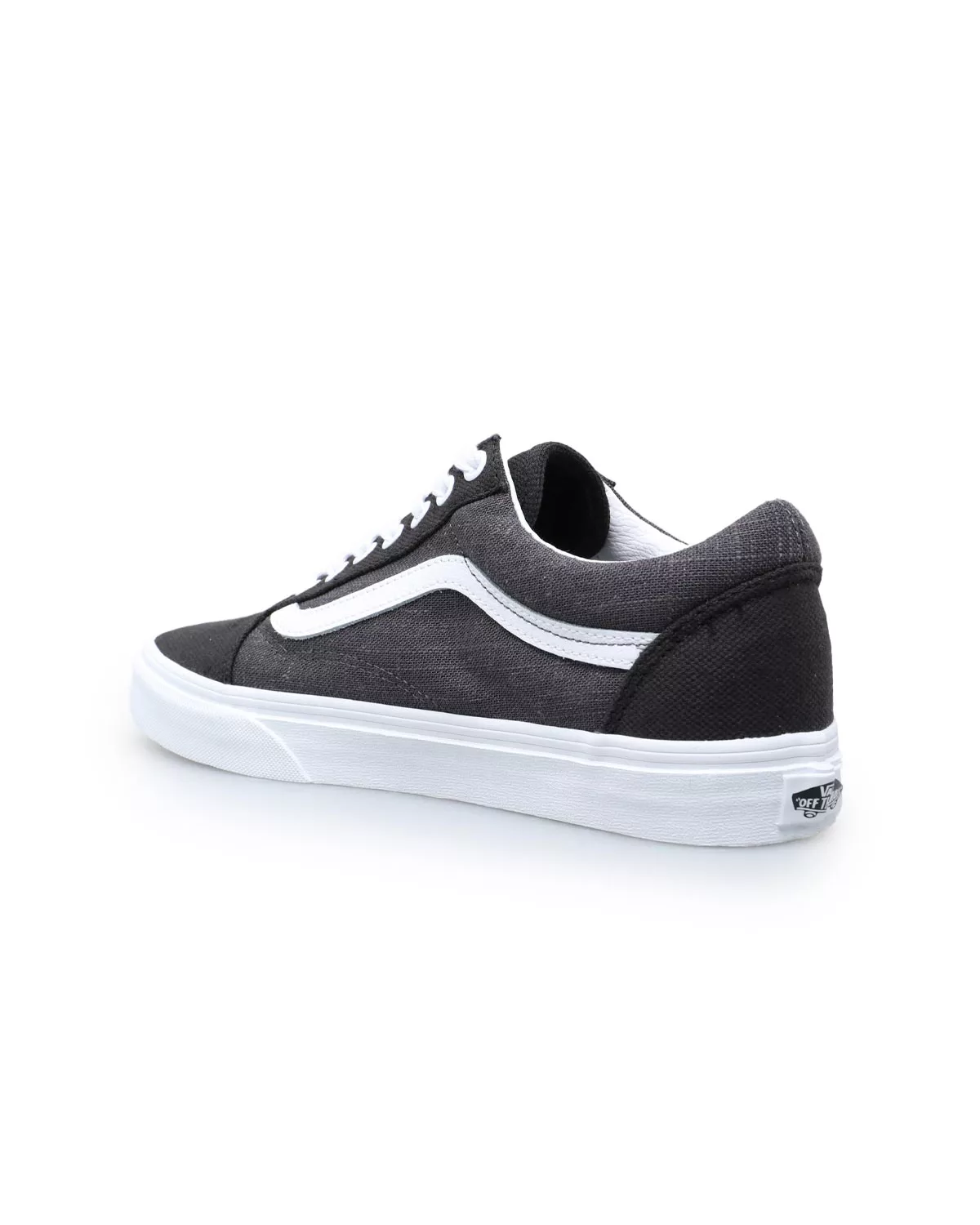 Old Skool Summer Linen Skate in Black