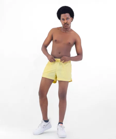 Beachshort in Lemon Yellow