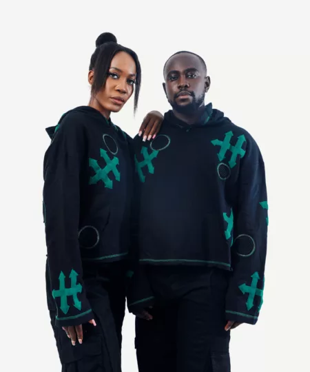 Logo Hoodie in Black