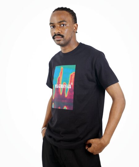 Cosmic Landscape Tee in Black