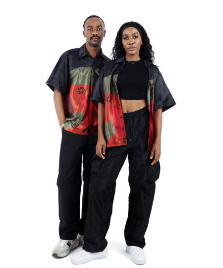 Satin Camo Shirt