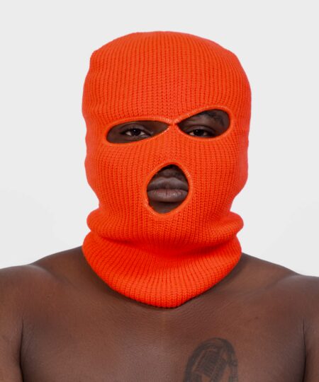 Ski Mask in Orange