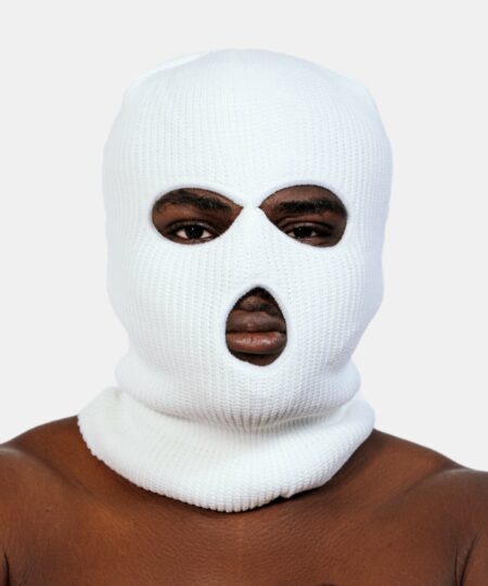 Ski Mask in White