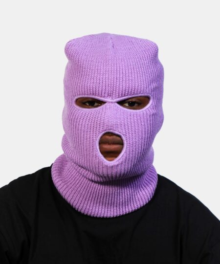 Ski Mask in Lavender