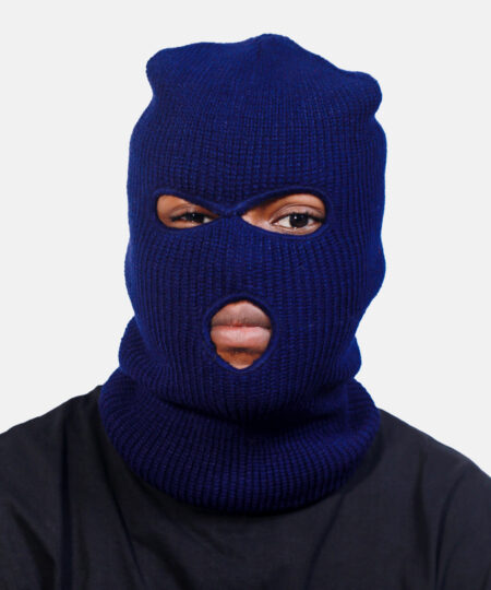 Ski Mask in Navy Blue