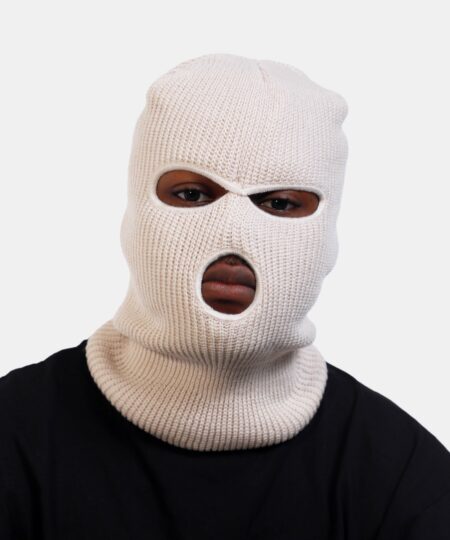 Ski Mask in Beige