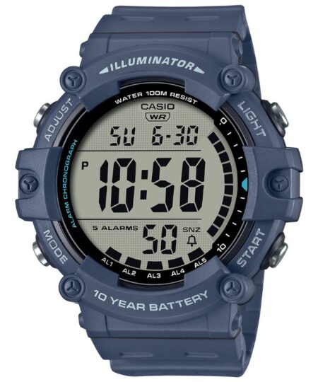 Casio AE-1500WH-2AVDF Men’s Standard Digital Blue Resin Strap Watch