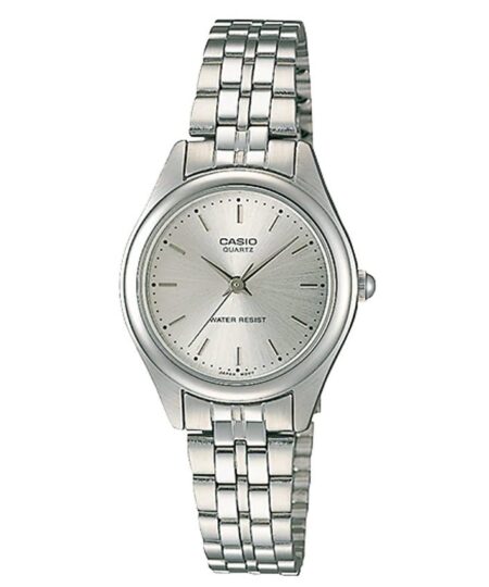 Casio LTP-1129A-7ARDF Women’s Silver Dial, Bracelet Small Watch