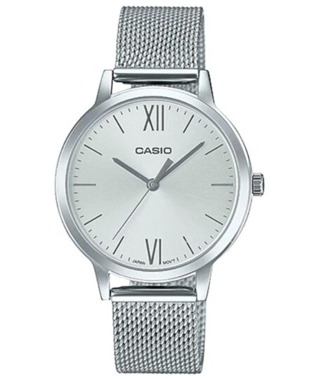 Casio LTP-E157M-7ADF Women’s Enticer Stainless Steel Mesh Bracelet Watch