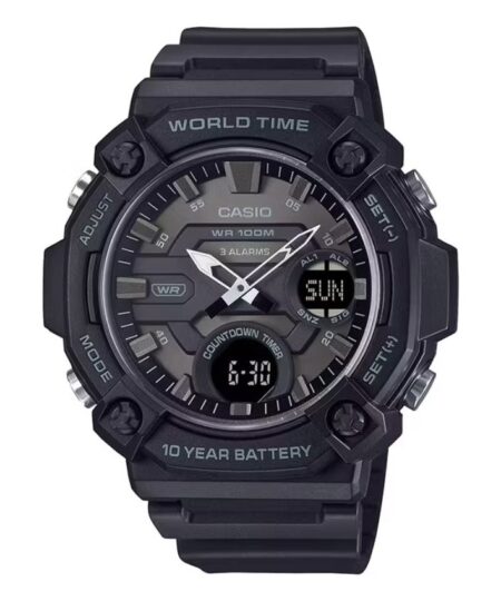 Casio AEQ-120W-1BVDF Men’s Analog-Digital Watch