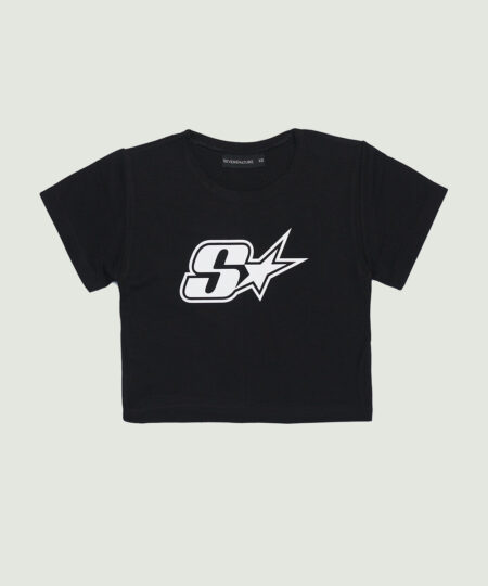 S-star Desire black crop top