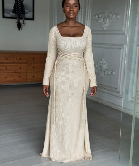 DANIELLA DRESS – NUDE