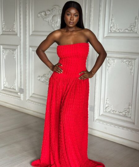LUCY DRESS – RED