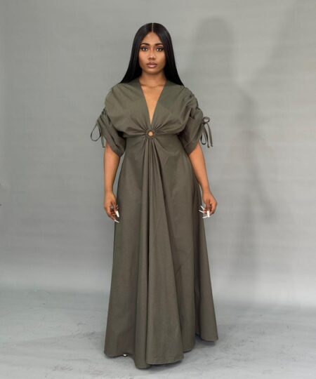 HANNA DRESS (GREEN)