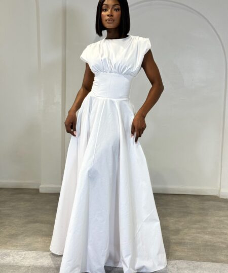 DAPHNE DRESS – WHITE
