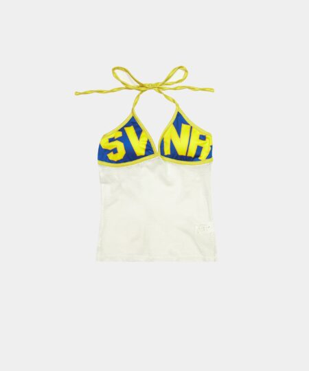 Femme Bikini Blue/White Top