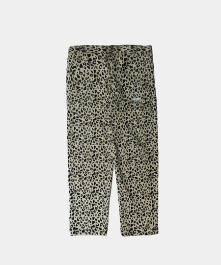 Cream-Black Wild Cheetah Pants