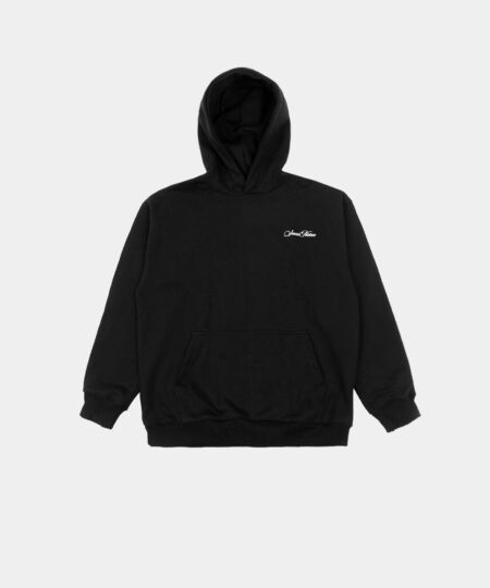 Neutral Black Logo Hoodie